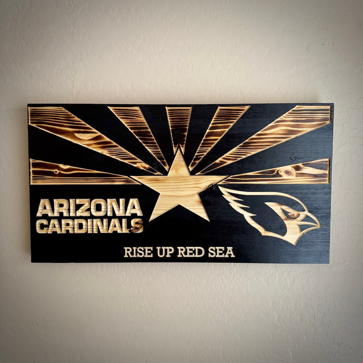 Custom Wooden Flags | Handcrafted Team & Patriotic Wall Art