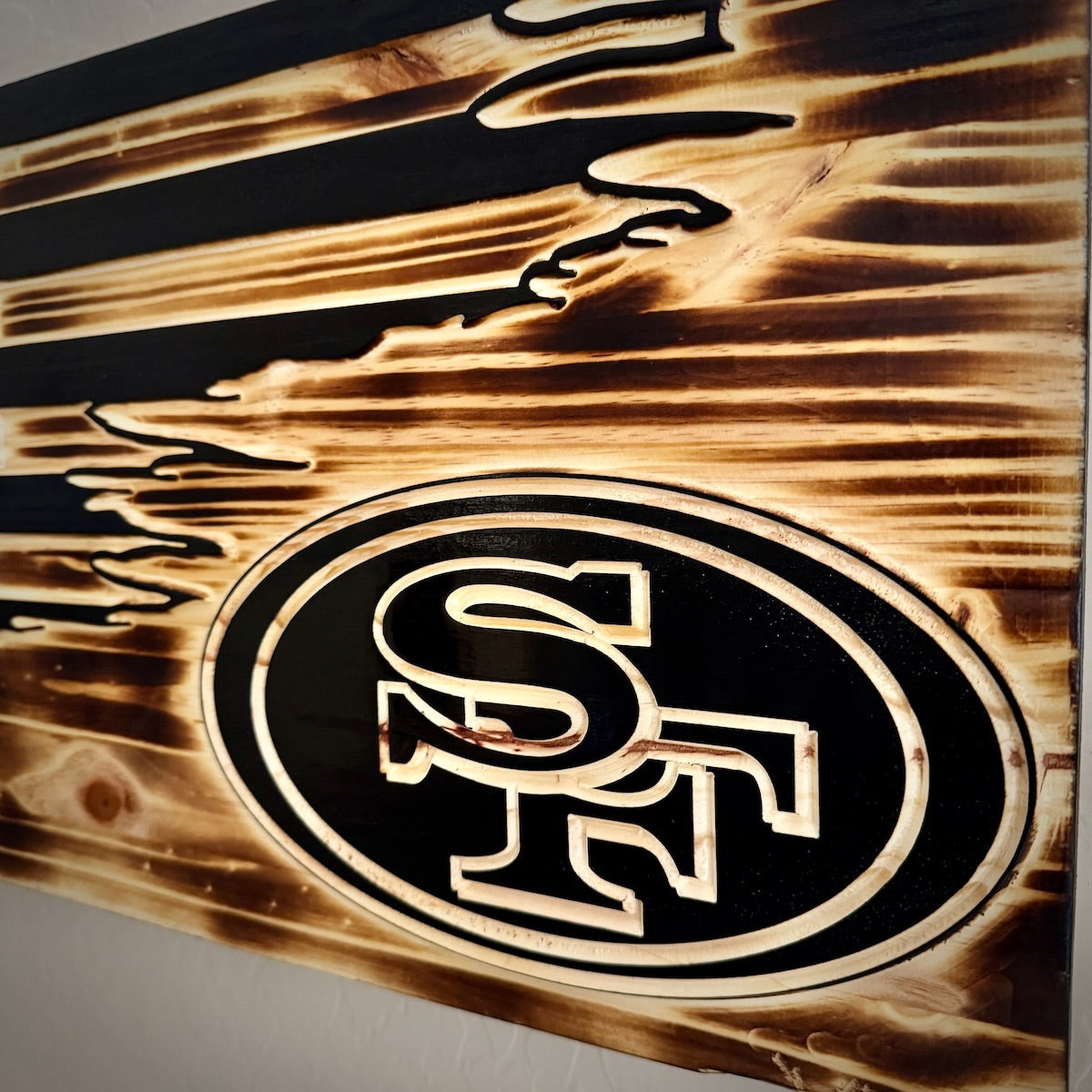 Custom Wooden Flags | Handcrafted Team & Patriotic Wall Art