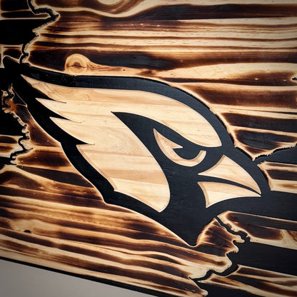 Custom Wooden Flags | Handcrafted Team & Patriotic Wall Art