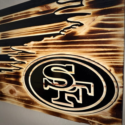 Custom Wooden Flags | Handcrafted Team & Patriotic Wall Art