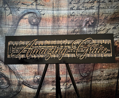 Elegant Engraved Wooden Wall Art Sign - Christian Home Decor & Inspirational Gift