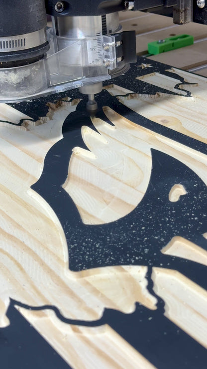 Custom Wooden Flags | Handcrafted Team & Patriotic Wall Art